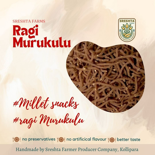 Sreshta Farms Ragi Murukulu | Swadesiicart