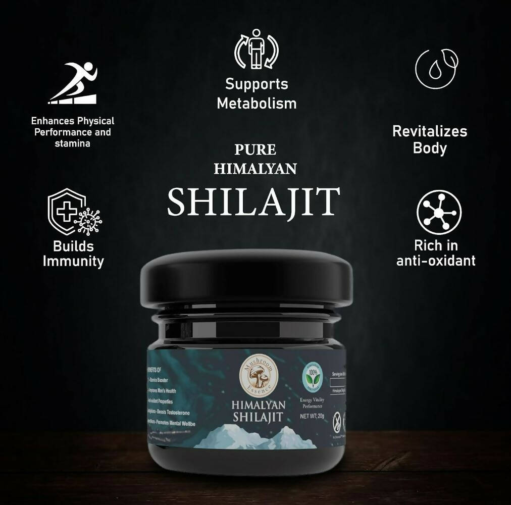 Mushroom Essence Pure Himalayan Sj Resin | Swadesiicart