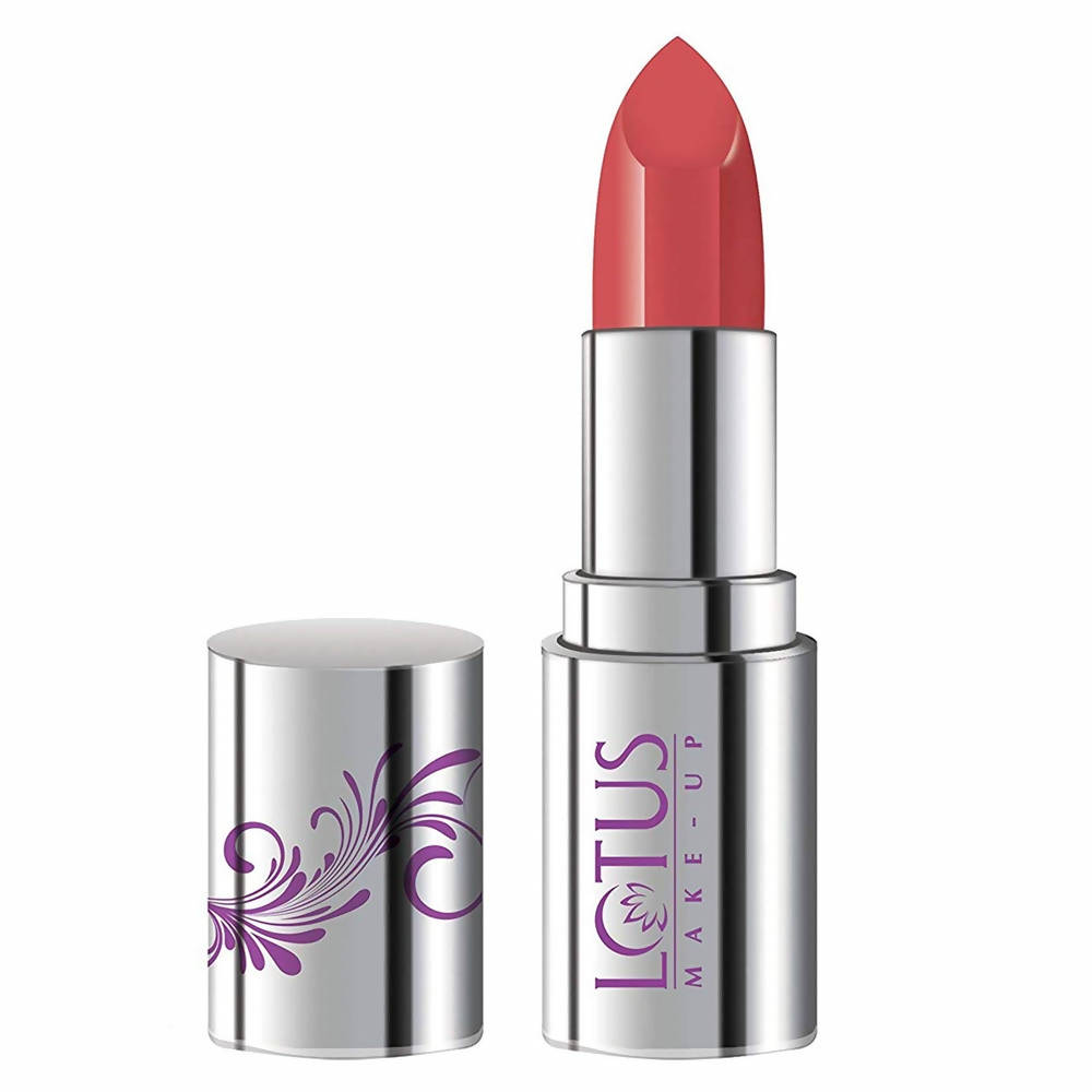 Lotus Makeup Ecostay Butter Matte Lip Colour, Peach Pamela (4.2 Gm) - Swadesiicart