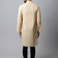 Even Apparels Beige Color Pure Cotton Men's Kurta With Side Placket (CHK1200) | Swadesiicart