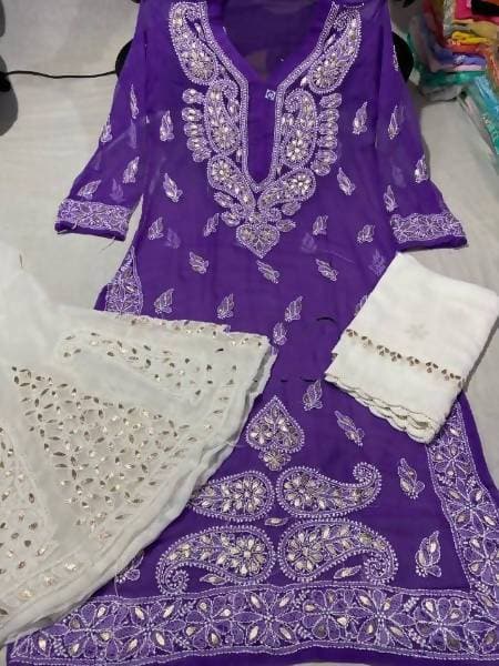 Arfa Fashion House New Collection Of Chikankari Gota Patti Lovers | Swadesiicart