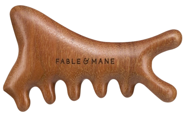 Wooden Scalp Gua Sha