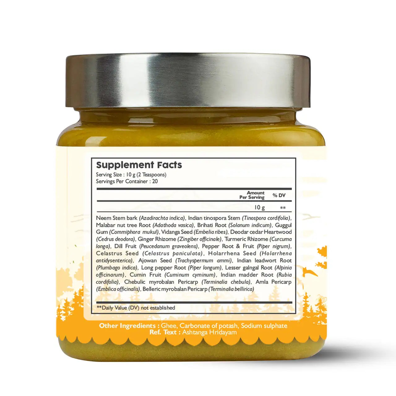 Gulguluthikthaka Ghee (Ghritham) - Herb Infused Ghee for Joint Support