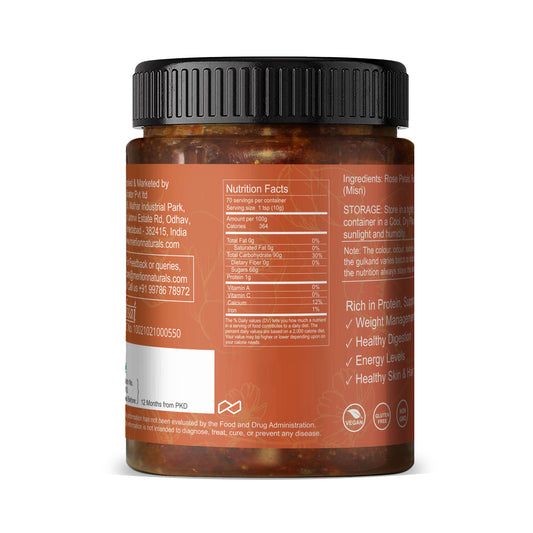 Merlion Naturals Rose Petals Jam - Gulkand - Swadesiicart