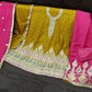 Anaita Mustard Embroidered Premium Salwar Suit