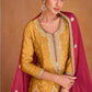 Anaita Mustard Embroidered Premium Salwar Suit