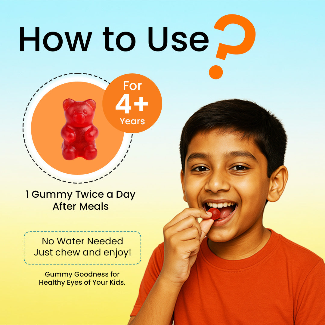 Jagat Pharma Isotine Eye Gummy for Kids | Swadesiicart