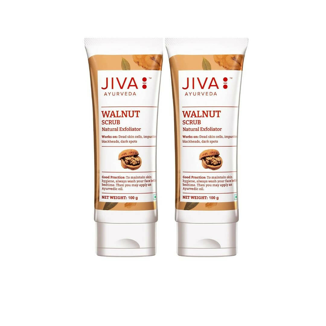 Jiva Ayurveda Walnut Scrub - Swadesiicart