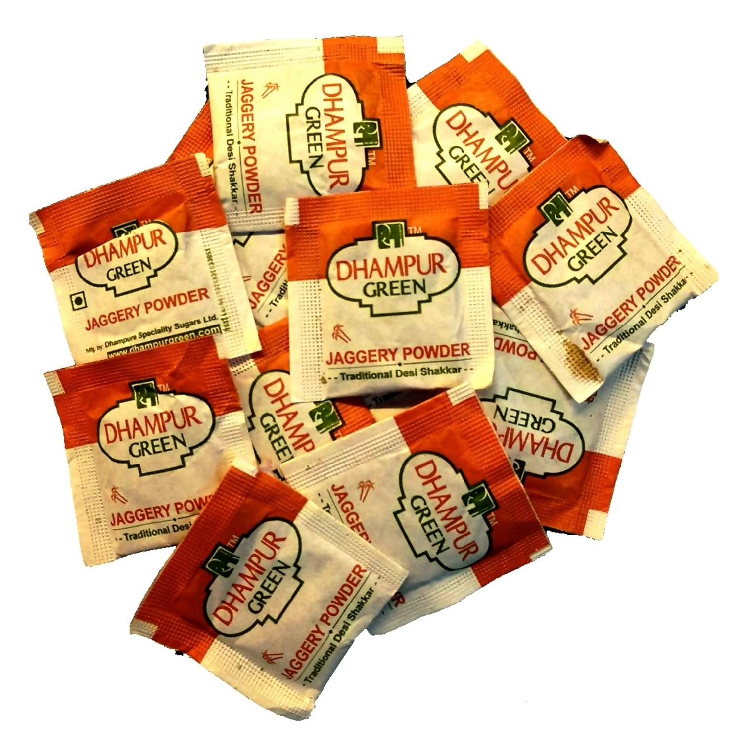 Dhampur Green Jaggery Powder Sachets - Swadesiicart