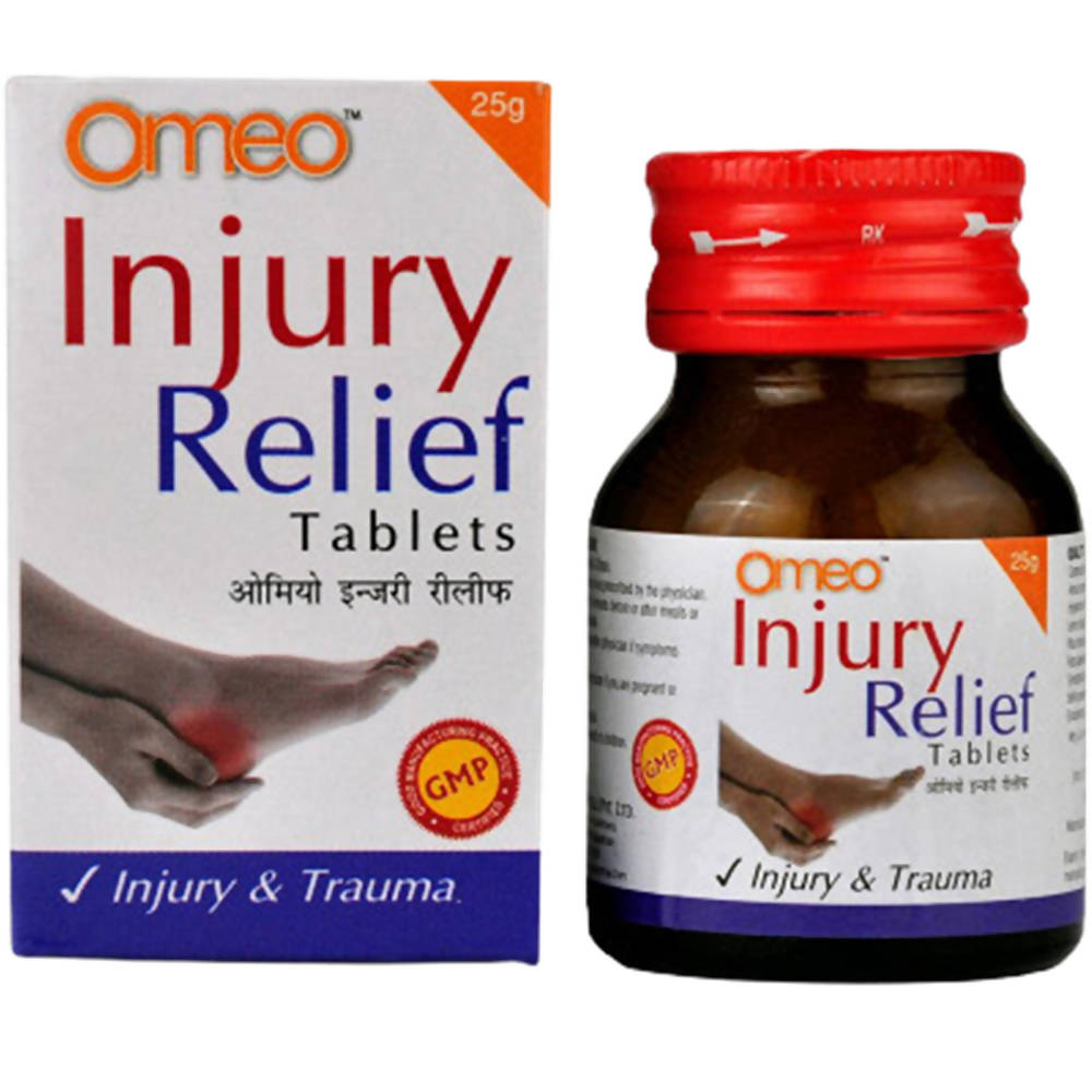 Bjain Homeopathy Omeo Injury Relief Tablets | Swadesiicart
