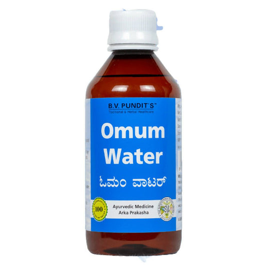 B V Pundit's Omum Water - B V Pundit