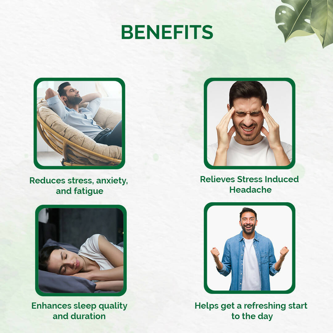 Dr. Vaidya's Stress Relief Capsules | Swadesiicart