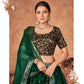 Wedding Designer Green Organzalehengha Choli - Anbazaar | Swadesiicart