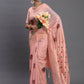 Shree Shyam Fashion Linen Cotton Light Pink Saree