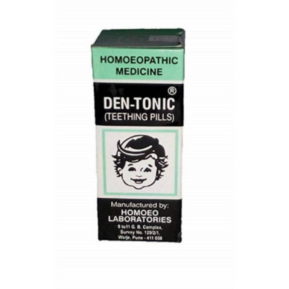 Homoeo Laboratories Den-Tonic Teething Pills - Swadesiicart