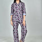 Morchari Digital Print Semi Muslin Co-Ord Set Top & Trouser-Multicolor - Swadesiicart