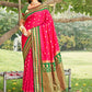 Shree Shyam Fashion Pink Soft Silk Saree