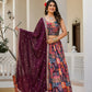 Wedding Partywear Colour Full Slim Georgette Lehengha Choli With Dupata - Agnidhara - Swadesiicart