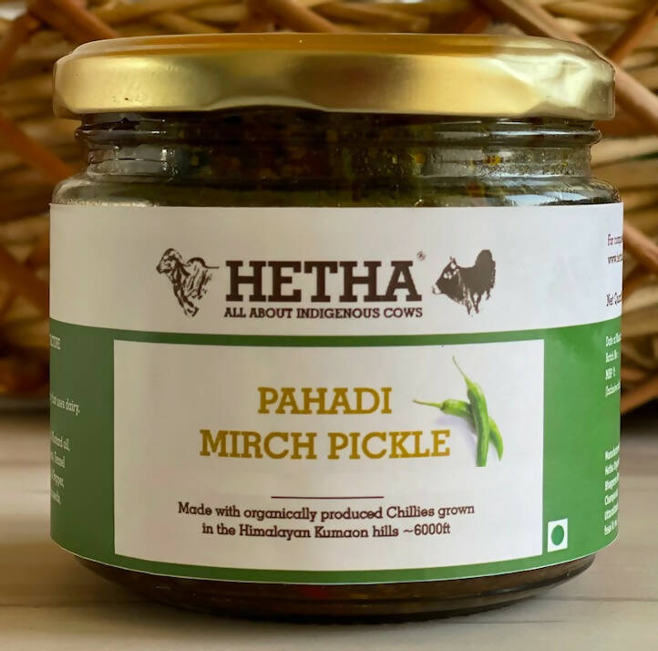 Hetha Mirch Achar/Himalayan Chilli Pickle - Hetha Organics LLP