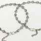 NVR Women's Set of 2 Silver-Plated Star Design Anklets | Swadesiicart