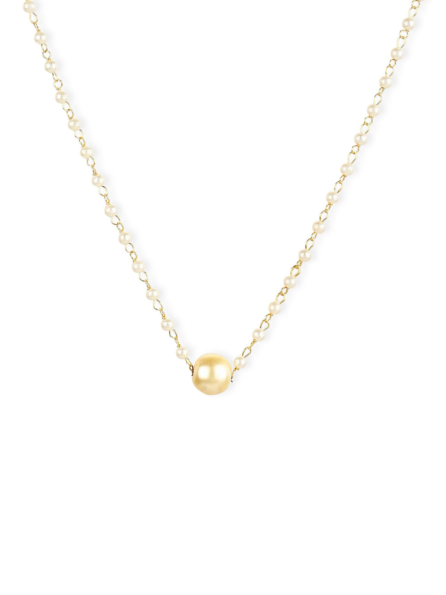 Gold-Polished Chain - Ruby Raang | Swadesiicart