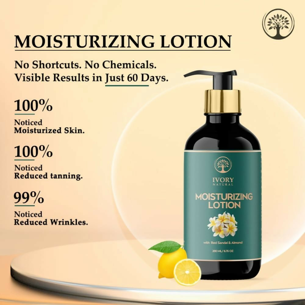 Ivory Natural Moisturizing Lotion Nourishes, Hydrates, And Revitalizes Dry Skin For Radiant Glow | Swadesiicart