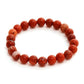 Red Jasper Elastic Bracelet - Ruby Raang | Swadesiicart