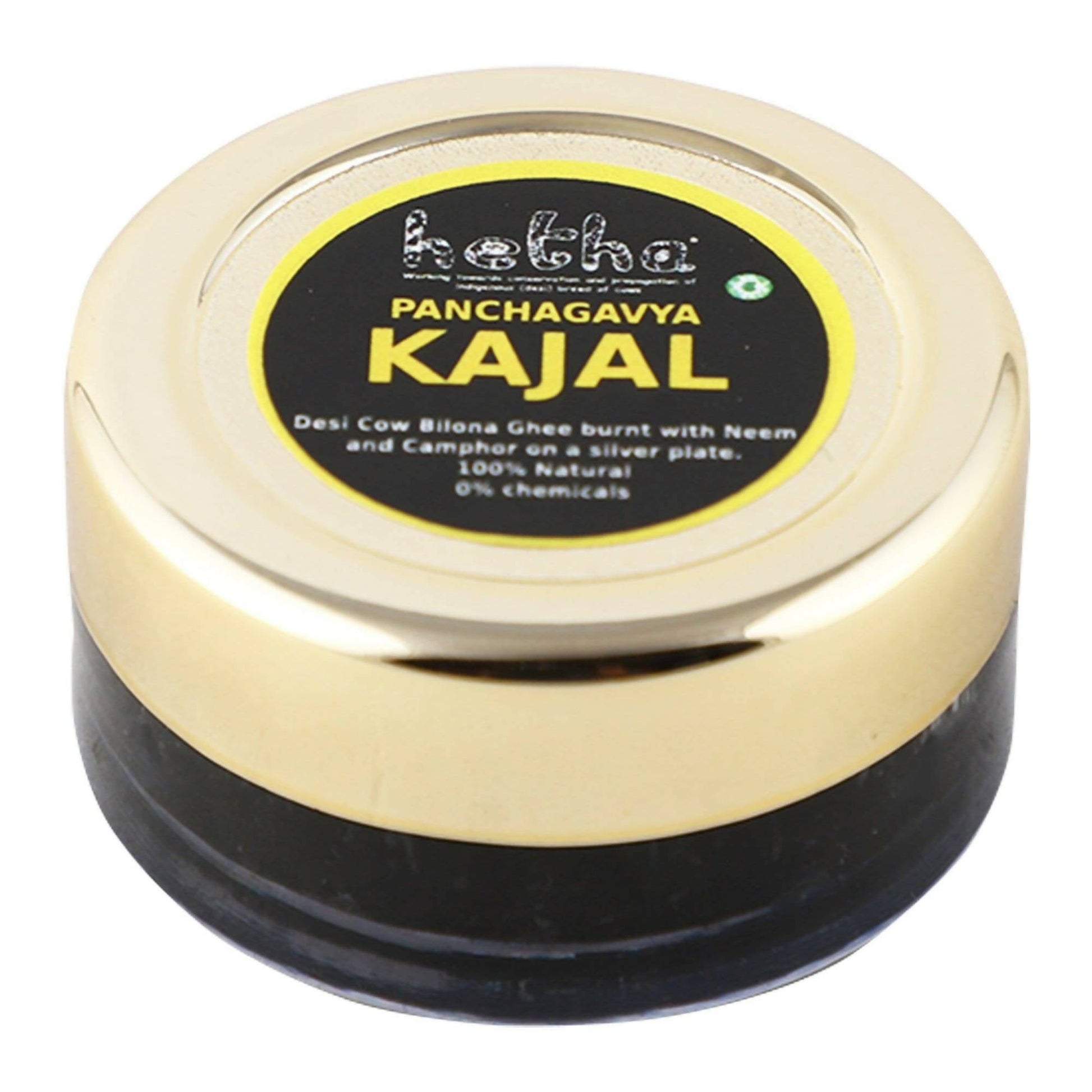 Hetha Ghee based Panchagavya Kajal - 100% Natural | Swadesiicart