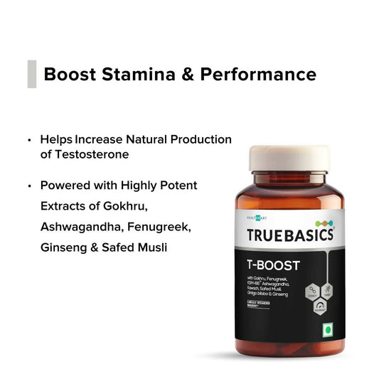TrueBasics T-Boost Tablets for Men - Swadesiicart