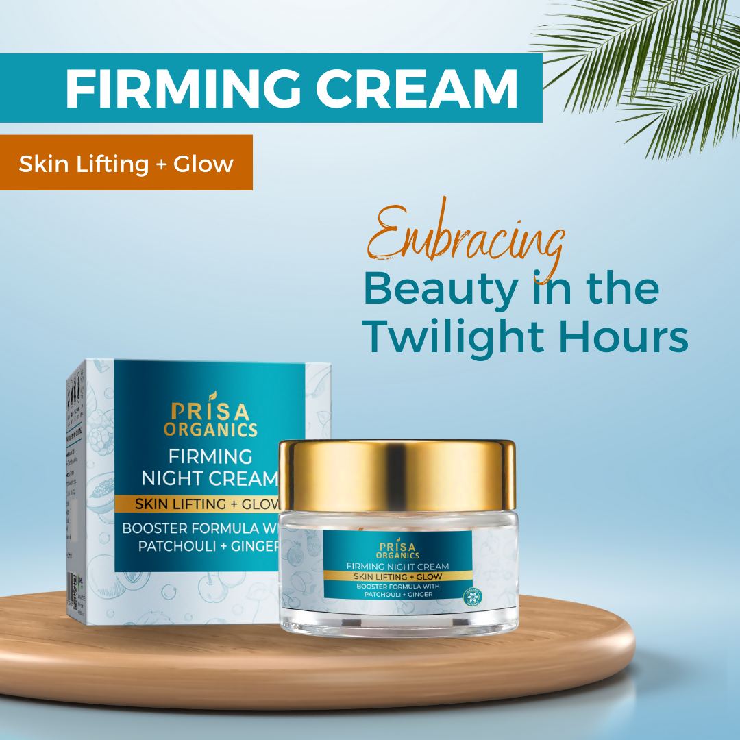 Prisa Organics Firming Night Cream - Swadesiicart