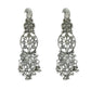 Mominos Fashion Johar Kamal Oxidised Silver-Plated Brass Finish Temple Jewellery with Earrings For Women - Swadesiicart