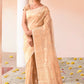 Joban Fashion Gold Banarasi Kora Tissue Pure Handloom Banarasi Silk Saree | Swadesiicart