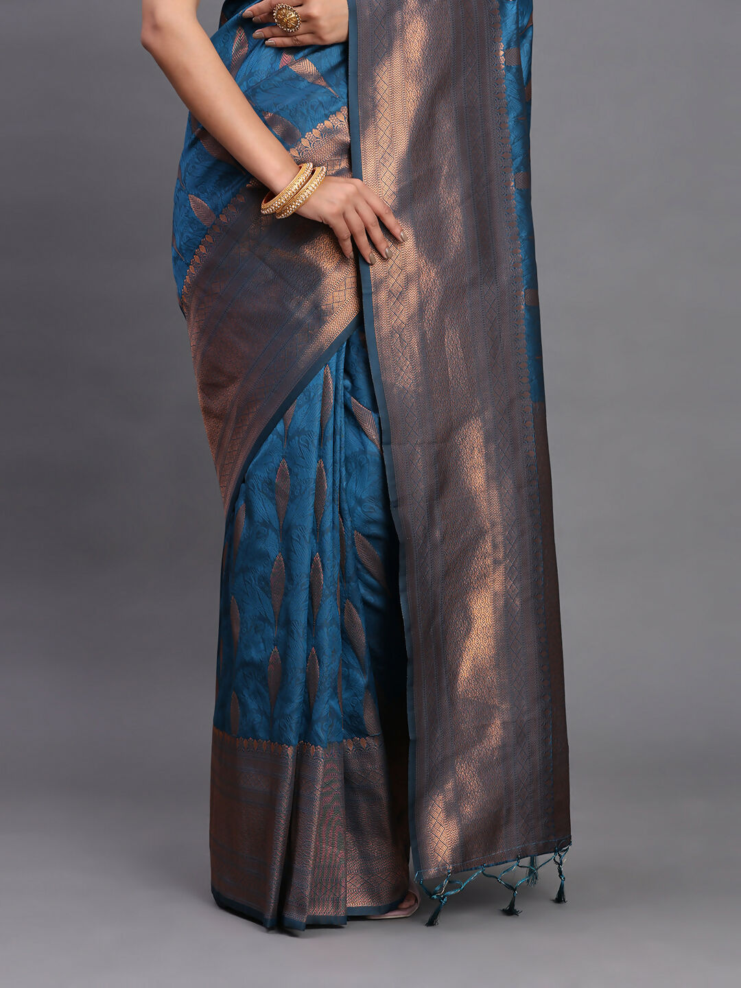 Shree Shyam Fashion Silk Peach Saree