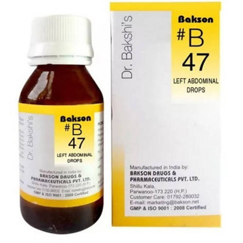 Bakson's Homeopathy B47 Drops | Swadesiicart