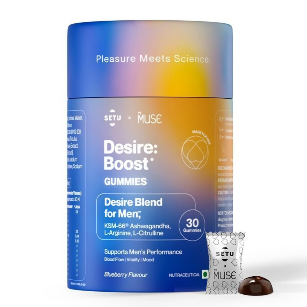 Setu Desire Boost Gummies For Men | Swadesiicart