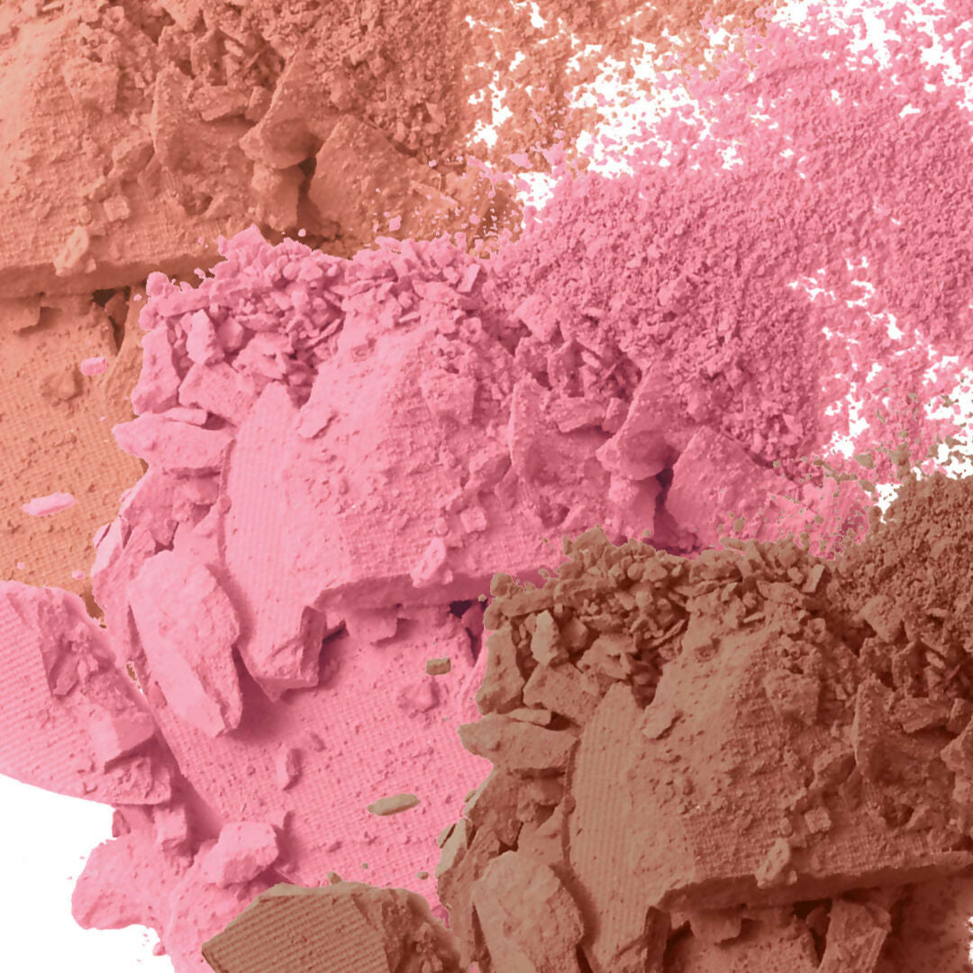 Milani Cheek Kiss Powder Blush Palette - Golden Hour Glow | Swadesiicart