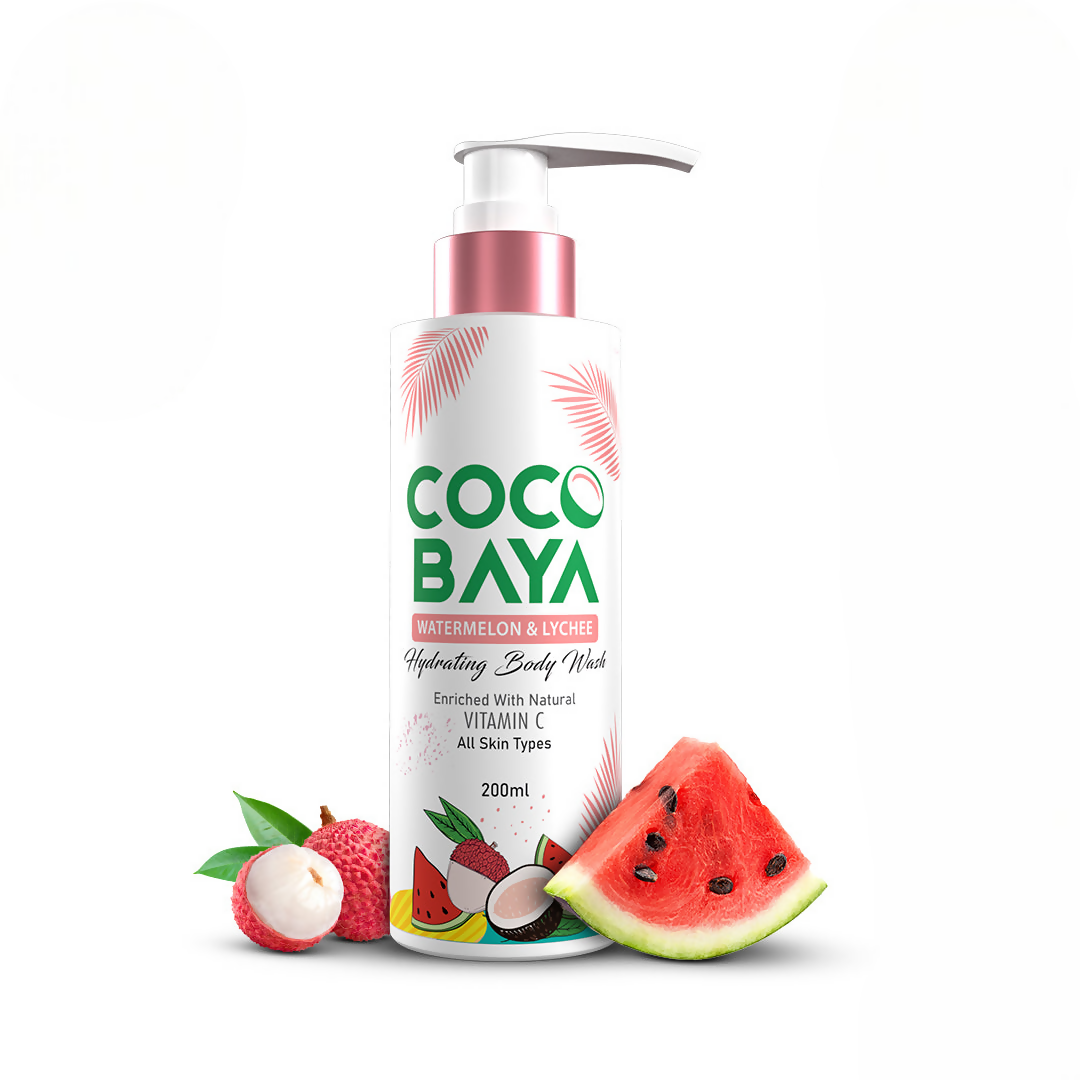 Cocobaya Watermelon & Lychee Body Wash | Swadesiicart