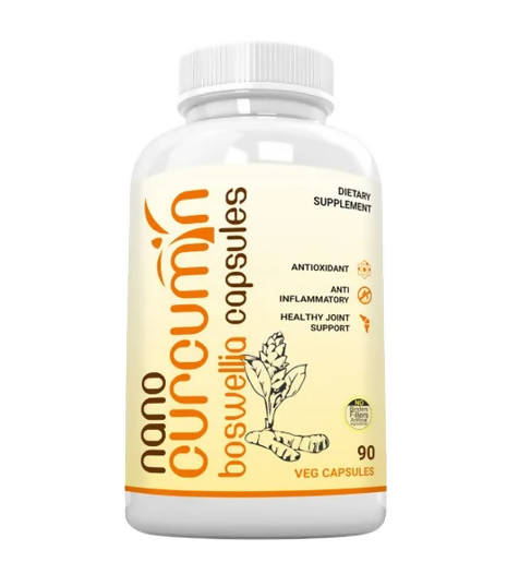Ramini Bio Nutrition Nano Curcumin with Boswellia Veg Capsules - Swadesiicart