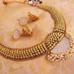 White Pearls Antique Necklace Set