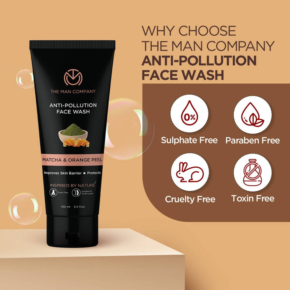 The Man Company Anti-Pollution Face Wash - Swadesiicart