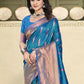 Shree Shyam Fashion Silk Blue Saree