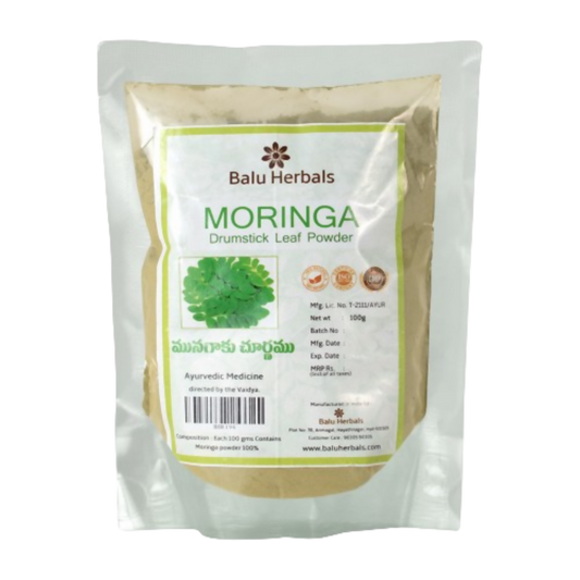 Balu Herbals Moringa (Munagaku) Powder - Balu Herbals