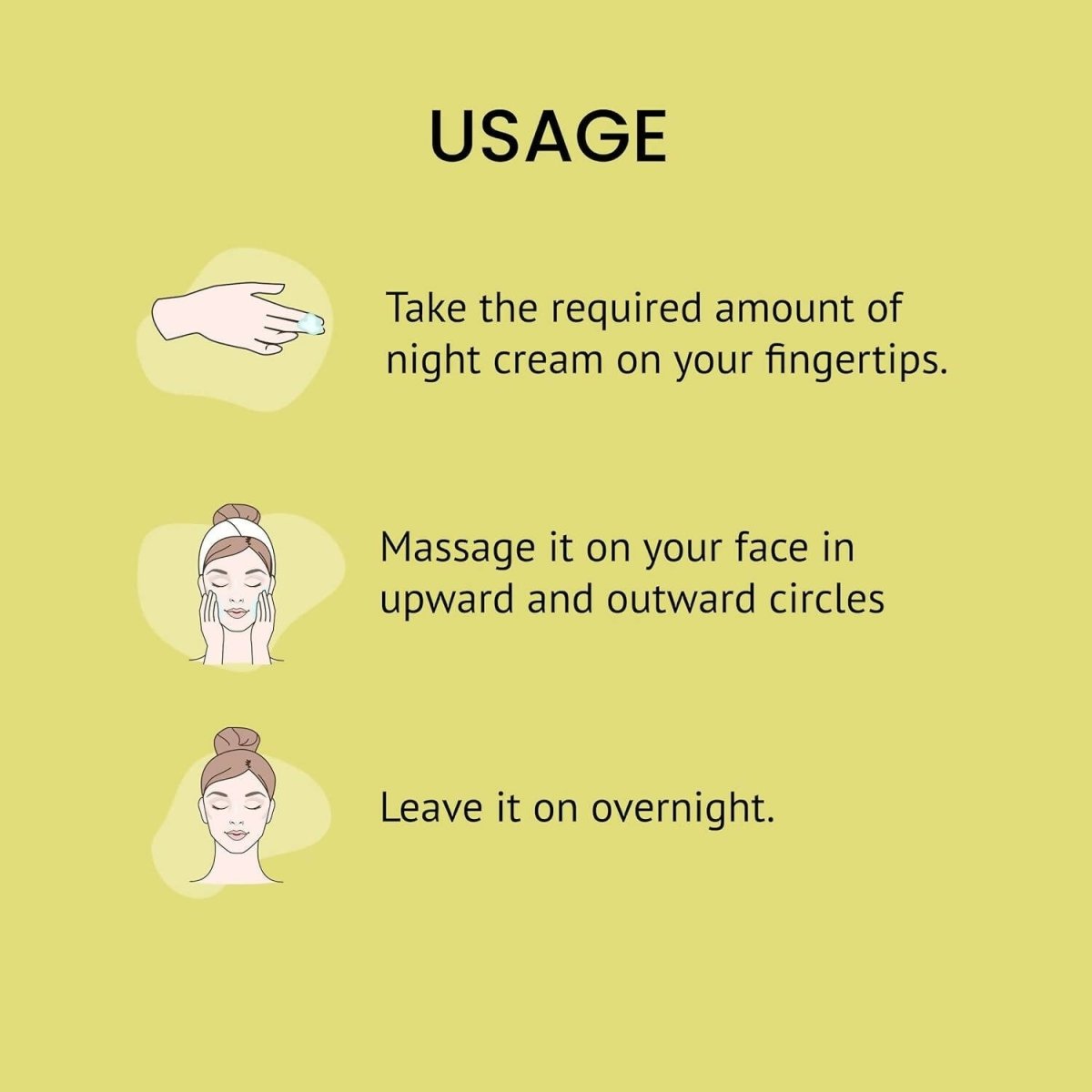 Alps Goodness Avocado, Hyaluronic Acid & Vitamin E Hydrating Night Cream - Swadesiicart