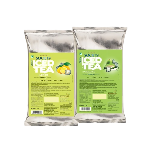 Society Lemon Green Tea&Raw Mango Iced Tea Combo | Swadesiicart