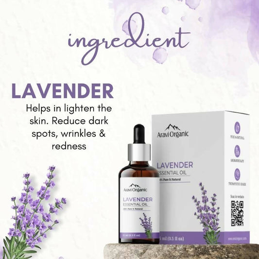 Aravi Organic Lavender Essential Oil | Swadesiicart