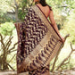 Joban Fashion Plum Purple Banarasi Soft Pure Handloom Banarasi Silk Saree | Swadesiicart