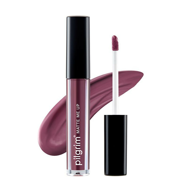 Pilgrim Liquid Matte Lipstick with Hyaluronic Acid - Mauve Desire - Pilgrim