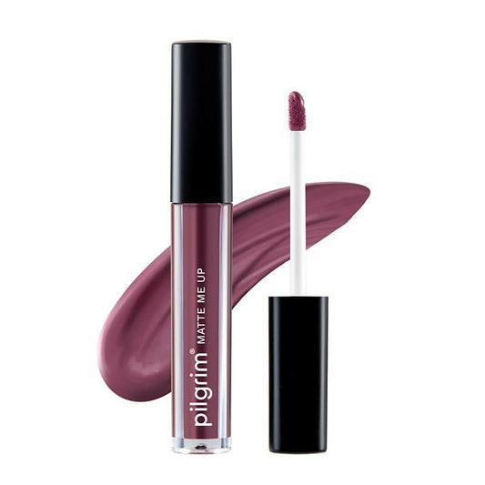 Pilgrim Liquid Matte Lipstick with Hyaluronic Acid - Mauve Desire - Pilgrim