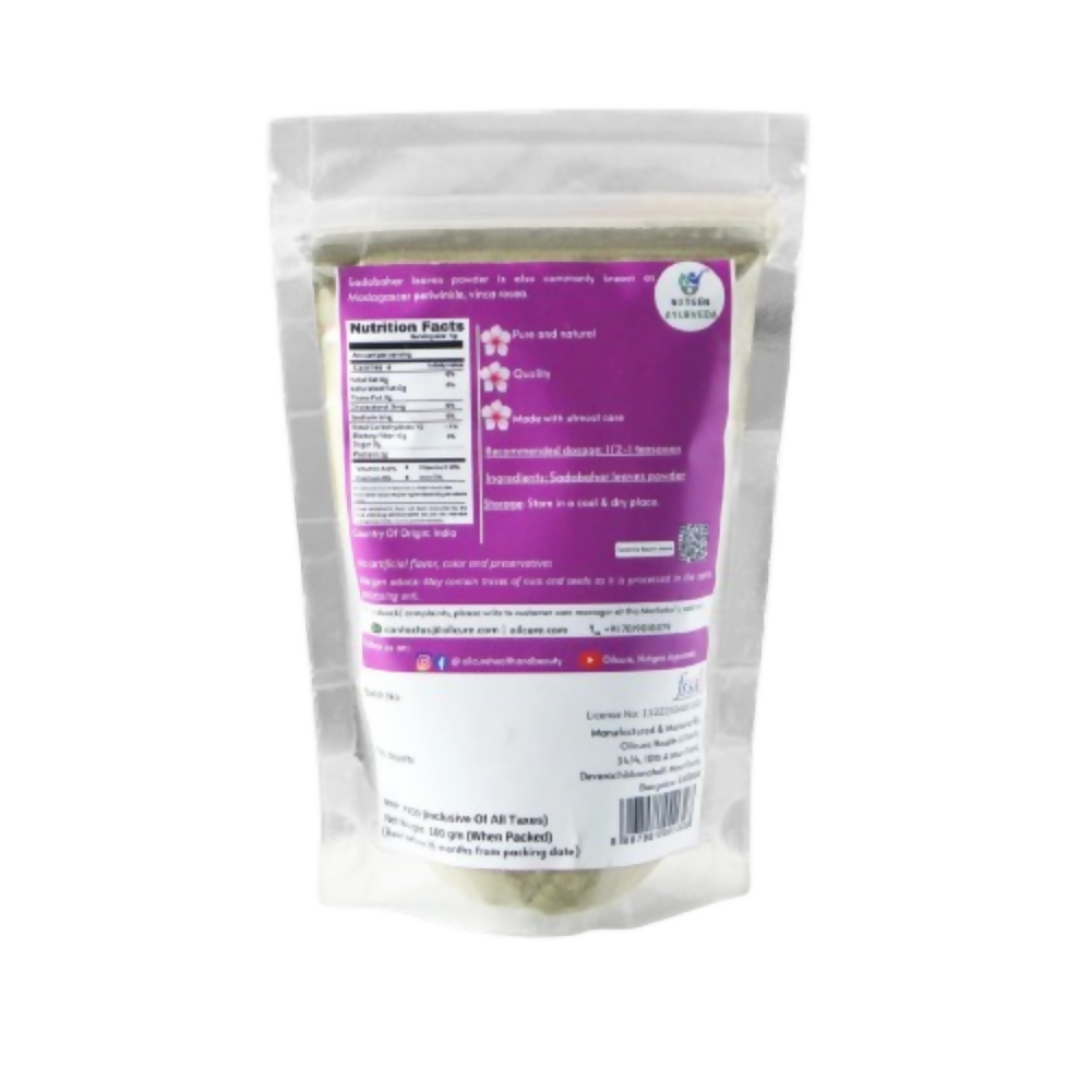 Nxtgen Ayurveda Sadabahar Leaves Powder | Swadesiicart