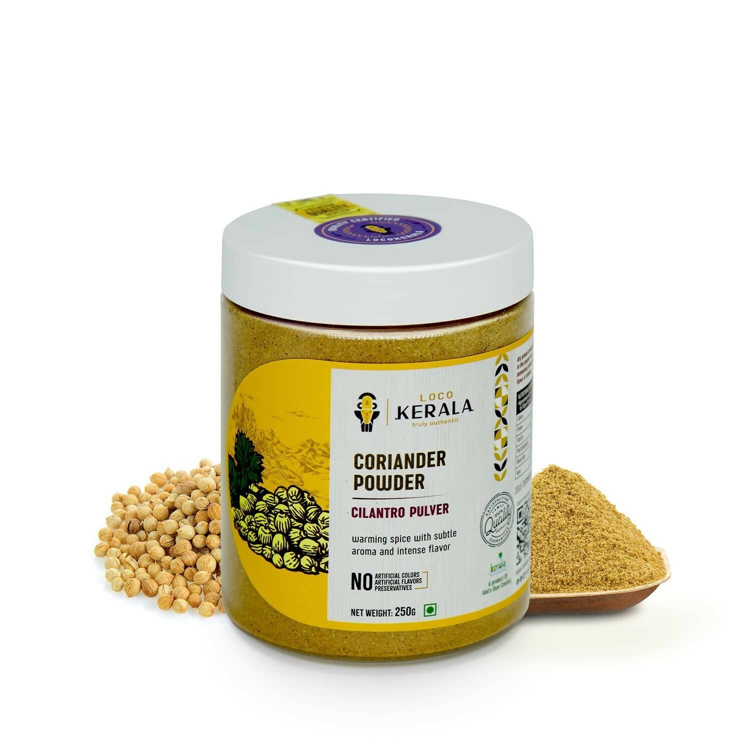 LocoKerala Cilantro Pulver Coriander Powder - LocoKerala